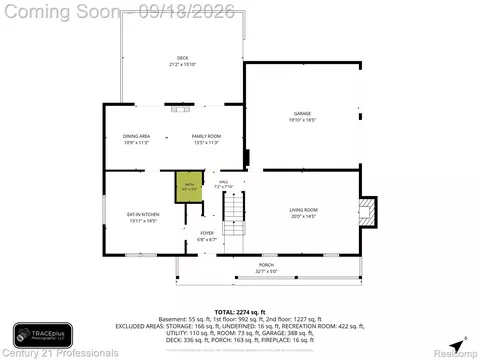 Floorplan - 1875 Fordham Dr, Troy, MI 48098 photo 2 of 4