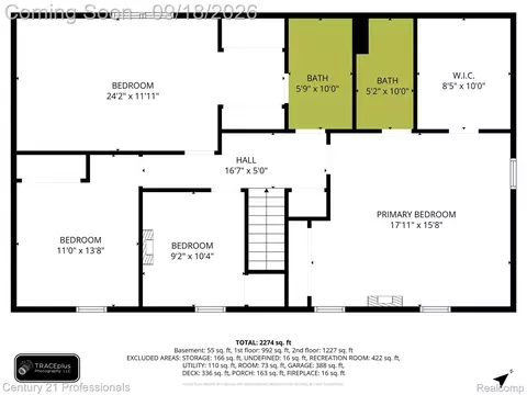 Floorplan - 1875 Fordham Dr, Troy, MI 48098 photo 3 of 4