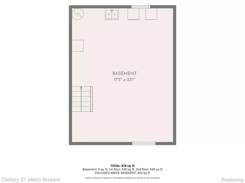 Floorplan - 1984 Graefield Rd, Birmingham, MI 48009 photo 1 of 4