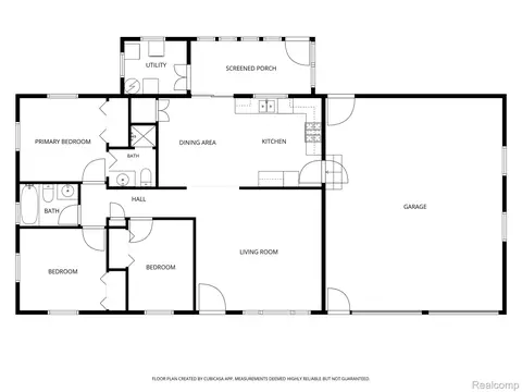 Floorplan - 2003 Mackinaw Dr, Davison, MI 48423 photo 2 of 2