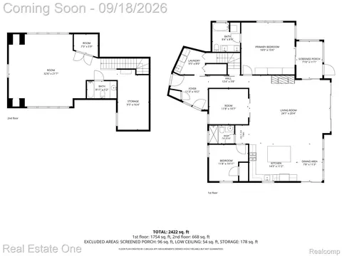 Floorplan - 3338 Apache Trl, Pinckney, MI 48169 photo 2 of 2