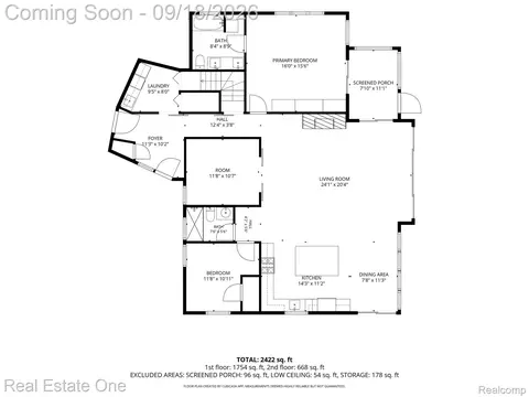 Floorplan - 3338 Apache Trl, Pinckney, MI 48169 photo 1 of 2