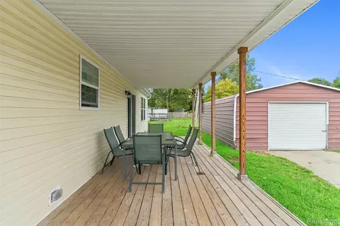 Exterior - 10359 Baker Dr, Arbela, MI 48420 photo 9 of 10