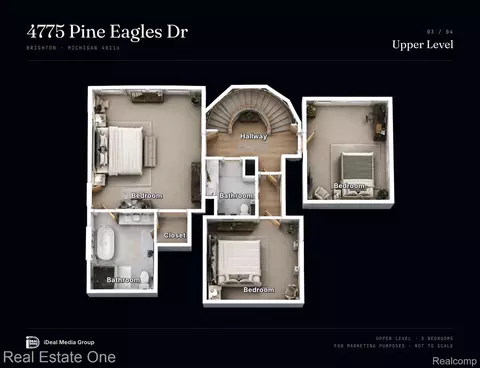 Floorplan - 4775 Pine Eagles Dr, Genoa, MI 48116 photo 2 of 3