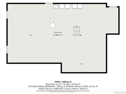 Floorplan - 10066 Carpenter Rd, Flushing, MI 48433 photo 2 of 2