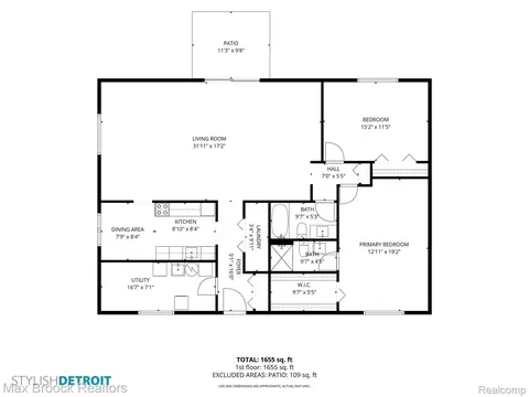 Floorplan - 29764 Farmbrook Villa Ln, Southfield, MI 48034 photo 1 of 1