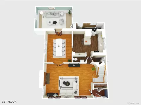 Floorplan - 1258 Bedford Rd, Grosse Pointe Park, MI 48230 photo 6 of 7