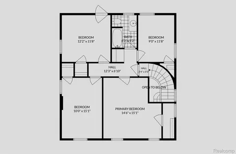 Floorplan - 1258 Bedford Rd, Grosse Pointe Park, MI 48230 photo 3 of 7