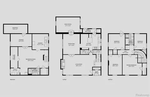 Floorplan - 1258 Bedford Rd, Grosse Pointe Park, MI 48230 photo 4 of 7