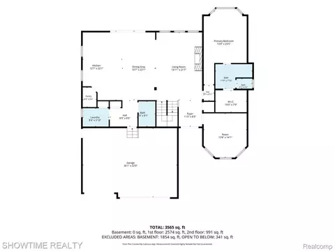Floorplan - 19834 Joy Dr, Macomb, MI 48042 photo 4 of 6