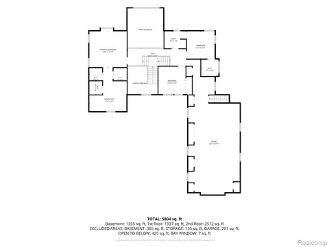 Floorplan - 5160 Vine St, St. Clair, MI 48079 photo 2 of 4
