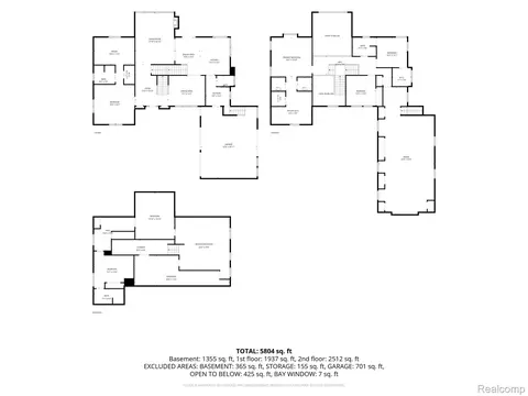 Floorplan - 5160 Vine St, St. Clair, MI 48079 photo 1 of 4
