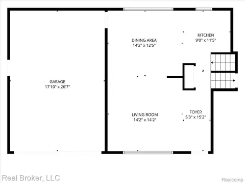 Floorplan - 8320 Hillpoint Dr, Brighton, MI 48116 photo 1 of 3