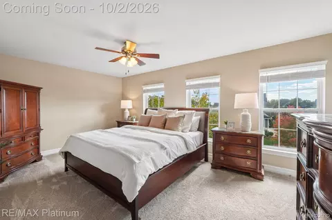 Bedroom - 526 Kimball St, Howell, MI 48855 photo 7 of 9