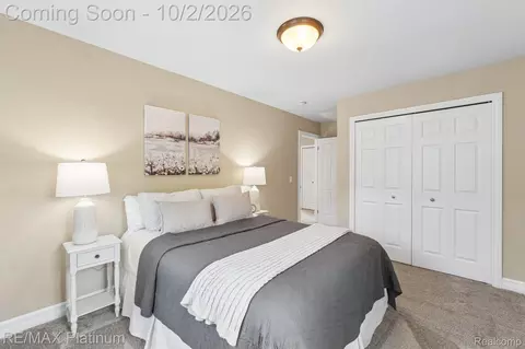 Bedroom - 526 Kimball St, Howell, MI 48855 photo 6 of 9