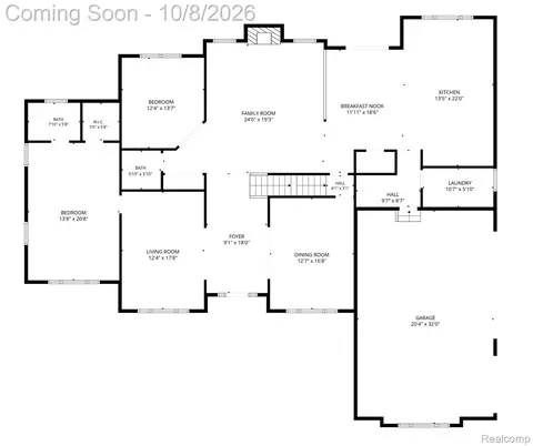 Floorplan - 51252 Silverton, Canton, MI 48187 photo 1 of 2