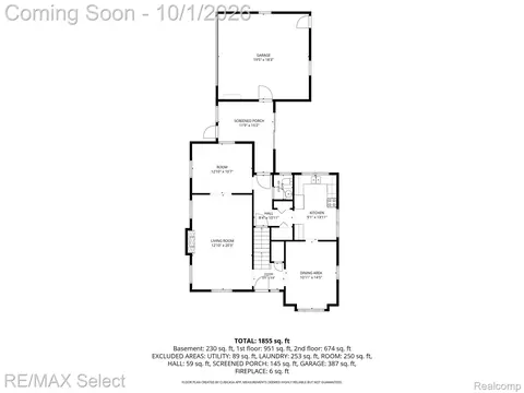 Floorplan - 1914 E 2nd St, Flint, MI 48503 photo 1 of 3