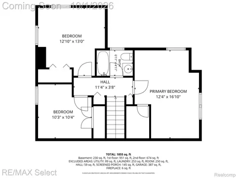 Floorplan - 1914 E 2nd St, Flint, MI 48503 photo 2 of 3