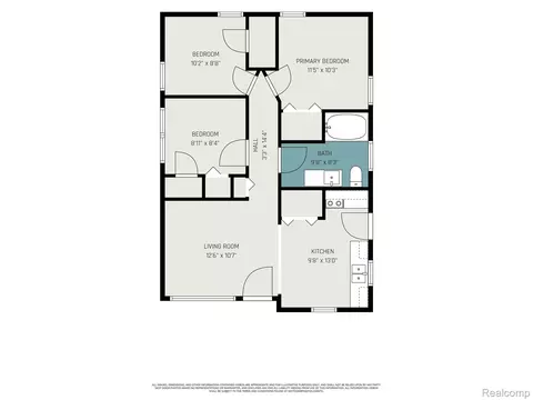 Floorplan - 4409 Cuthbertson St, Flint, MI 48507 photo 2 of 2