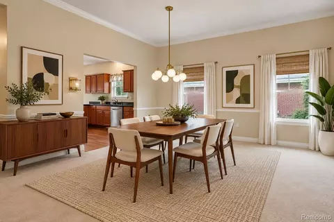 Dining - 23875 Thorn Dr, Flat Rock, MI 48134 photo 1 of 4