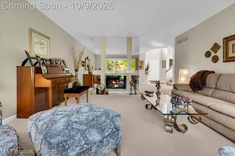 Living - 7133 Bridge Way, West Bloomfield, MI 48322 photo 2 of 2