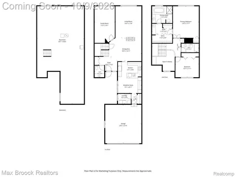 Floorplan - 7133 Bridge Way, West Bloomfield, MI 48322 photo 1 of 1