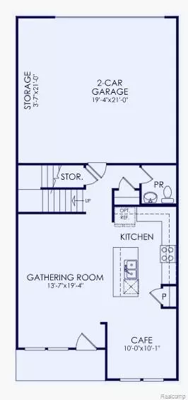 Floorplan - 295 Lantana Dr, Brighton, MI 48116 photo 1 of 1