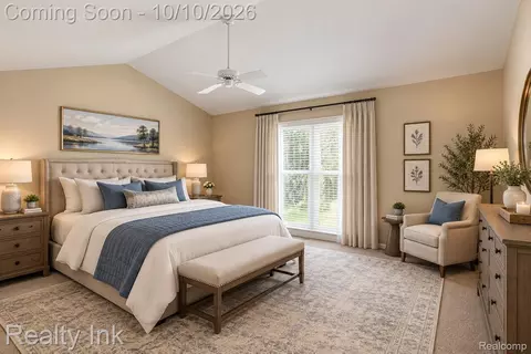 Bedroom - 4646 Roundtree Dr, Genoa, MI 48116 photo 1 of 1