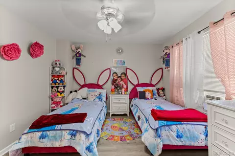 Bedroom - 28215 Hillsbriar Dr, Romulus, MI 48174 photo 9 of 9