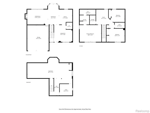 Floorplan - 28215 Hillsbriar Dr, Romulus, MI 48174 photo 1 of 1