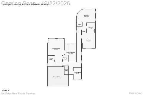 Floorplan - 34376 Jefferson Ave, Harrison, MI 48045 photo 2 of 2