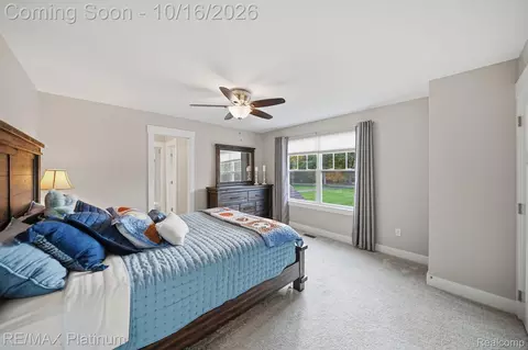 Bedroom - 1885 Euler Rd, Brighton, MI 48114 photo 5 of 8
