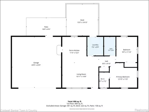 Floorplan - 1810 Gray Rd, Genoa, MI 48843 photo 1 of 1