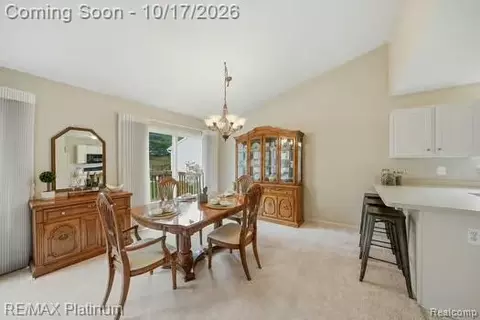Dining - 1027 Spirea Dr, Marion, MI 48843 photo 1 of 2