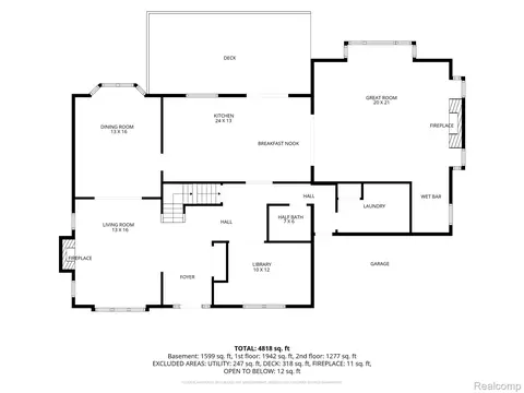 Floorplan - 2181 Red Maple Dr, Troy, MI 48098 photo 1 of 4