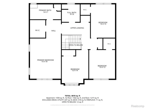 Floorplan - 2181 Red Maple Dr, Troy, MI 48098 photo 2 of 4