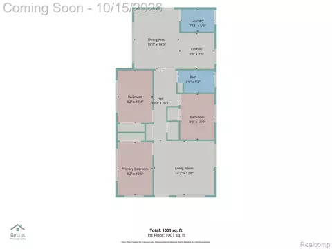 Floorplan - 8350 Elm St, Taylor, MI 48180 photo 1 of 1