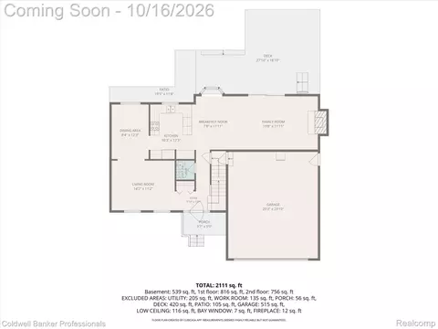 Floorplan - 204 Dutch Mill Dr, Flushing, MI 48433 photo 1 of 4