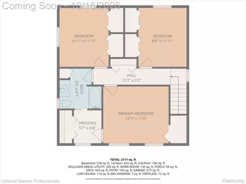 Floorplan - 204 Dutch Mill Dr, Flushing, MI 48433 photo 2 of 4