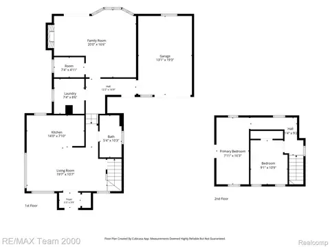 Floorplan - 7735 Beech Daly Rd, Taylor, MI 48180 photo 2 of 2