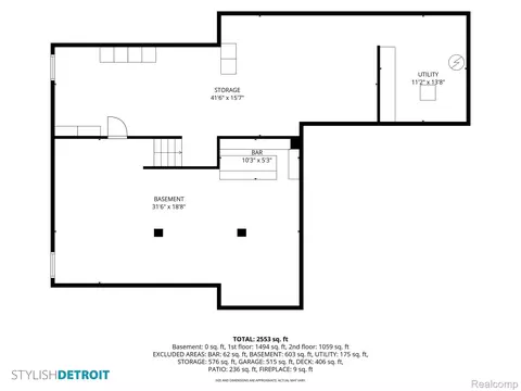 Floorplan - 3688 Estates Dr, Troy, MI 48084 photo 4 of 4