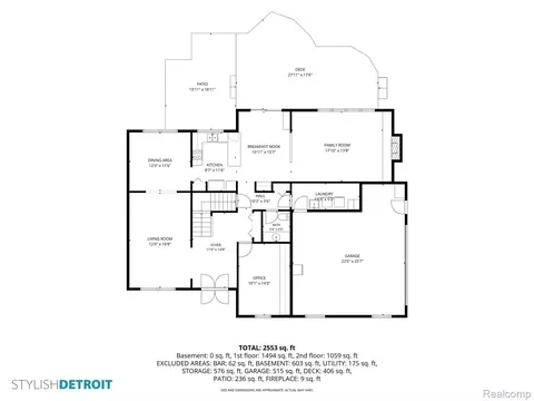 Floorplan - 3688 Estates Dr, Troy, MI 48084 photo 2 of 4