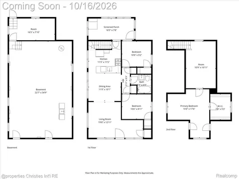 Floorplan - 890 E Bennett Ave, Ferndale, MI 48220 photo 4 of 4