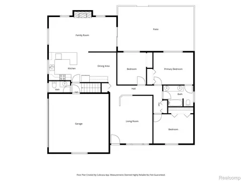 Floorplan - 2341 Newbedford Dr, Troy, MI 48085 photo 2 of 3