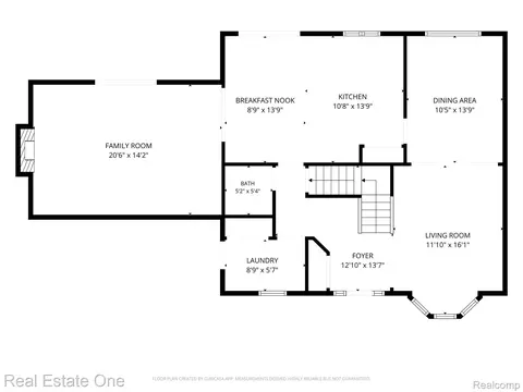 Floorplan - 5606 Adderstone Dr, Independence, MI 48346 photo 1 of 2