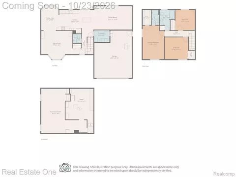 Floorplan - 6734 Robison Ln, Pittsfield, MI 48176 photo 1 of 4
