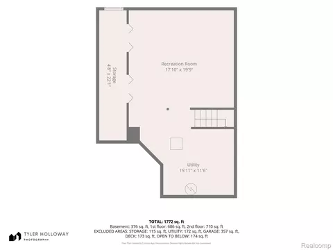 Floorplan - 18628 Hilltop Dr, Riverview, MI 48193 photo 4 of 4