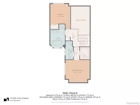 Floorplan - 18628 Hilltop Dr, Riverview, MI 48193 photo 3 of 4