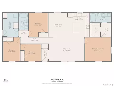 Floorplan - 165 Apollo Cir, Flushing, MI 48433 photo 1 of 1