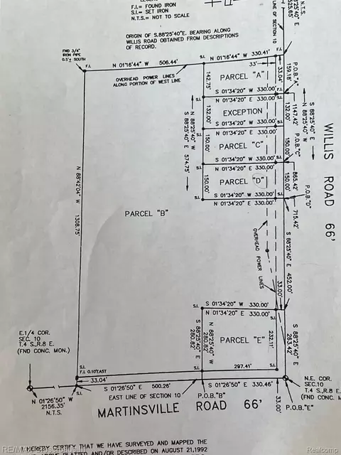 00000 Martinsville Rd, Sumpter, MI 48111